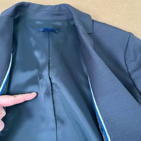 J. Crew Women’s 4 Super 120’s Gray Wool Suit Jacket Blazer - Picture 9 of 11